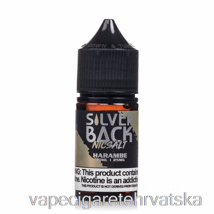 Vape Cigarete Harambe - Silverback Juice Co. Soli - 30ml 25mg